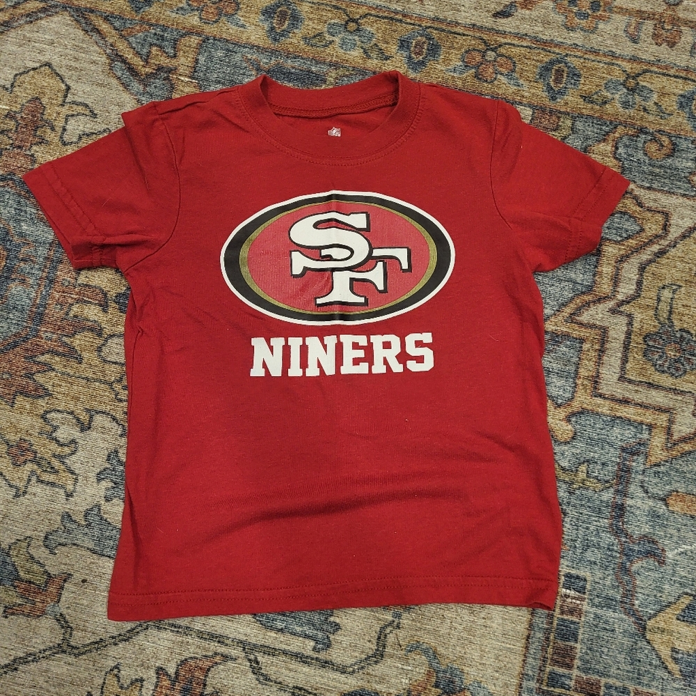 3T San Francisco 49ers Kids Red T-Shirt